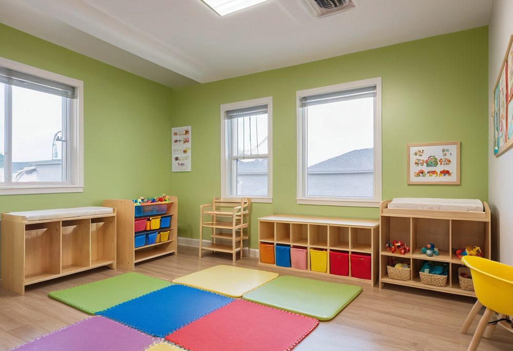 Espace petite enfance équipé
